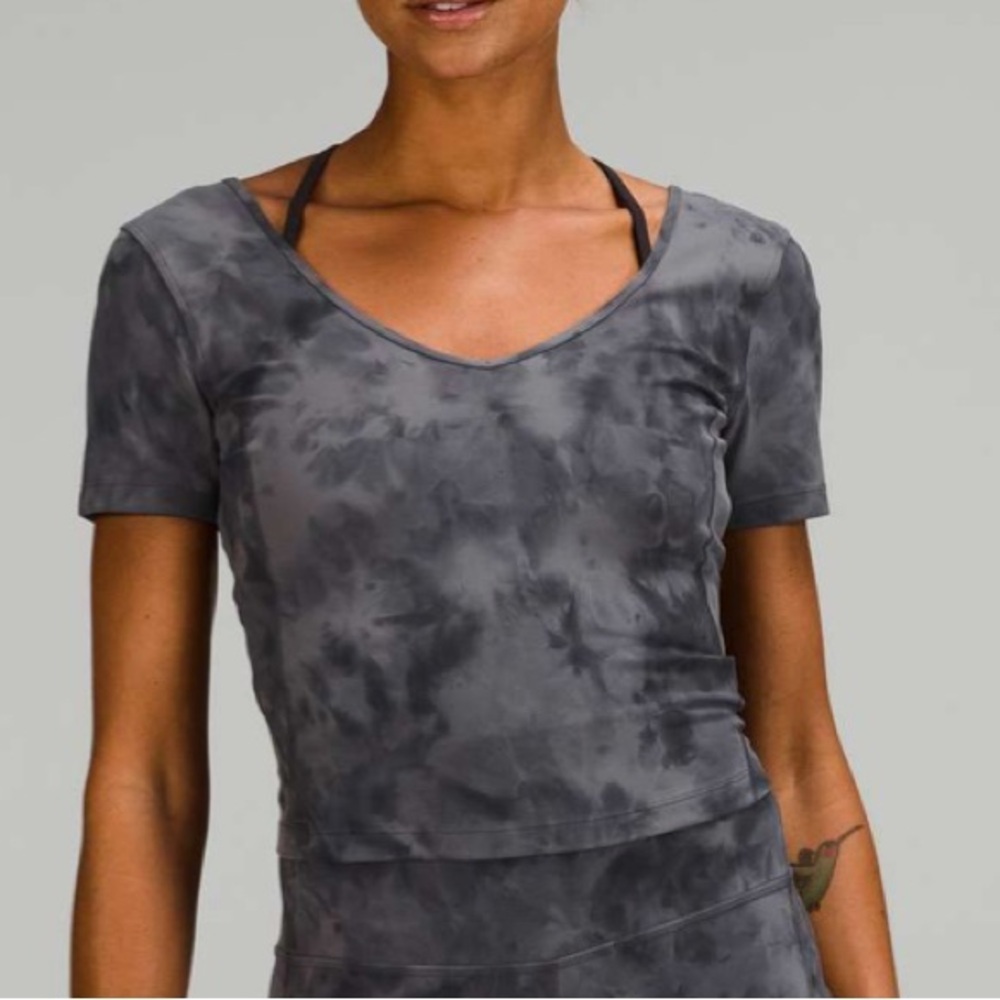 NWT Lululemon Align T Shirt Size 6 Diamond Dye